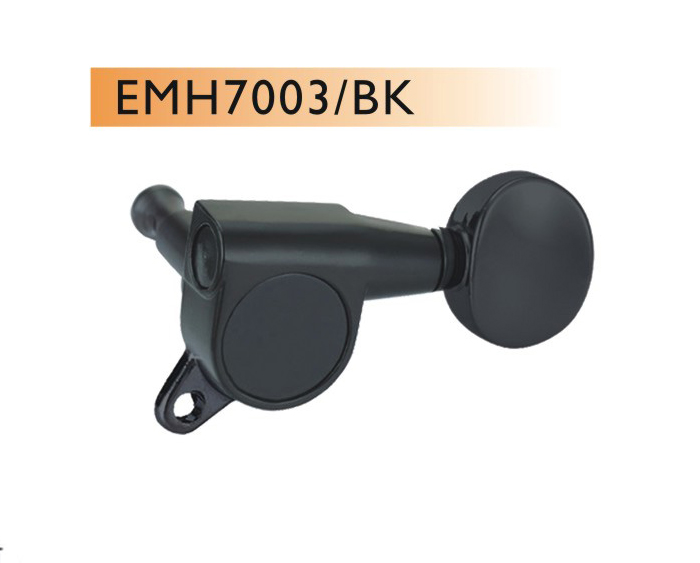 ELEKTRO GİTAR BURGUSU, 6'LI SET, SAĞ, SİYAH, YUVAR - EMH7003BKR6
