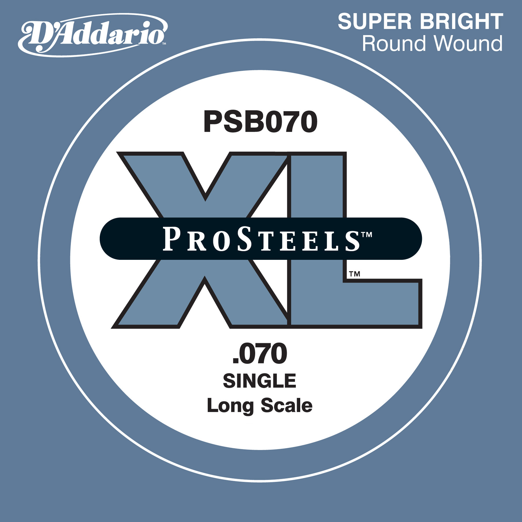 BAS GİTAR TEK TEL, (LA), PRO STEELS, 0.070 GAUGE, - PSB070