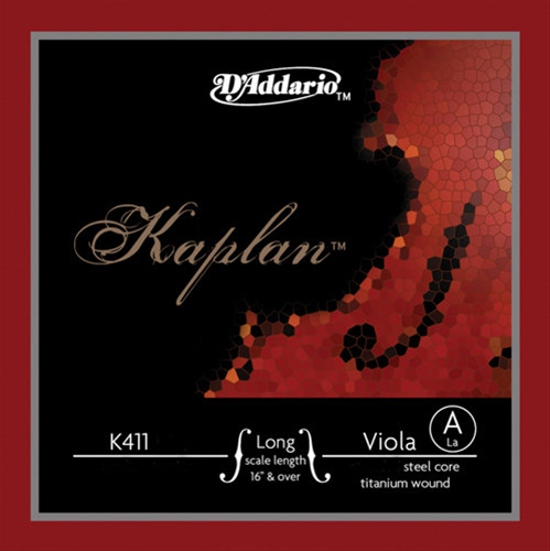 VIOLA TEK TELİ, KAPLAN, LONG SCALE 16" & OVER, A-( - K411LH