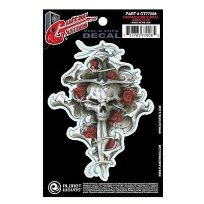 GTR TATTOO-DAGGER ROSE STİCKER - GT77008