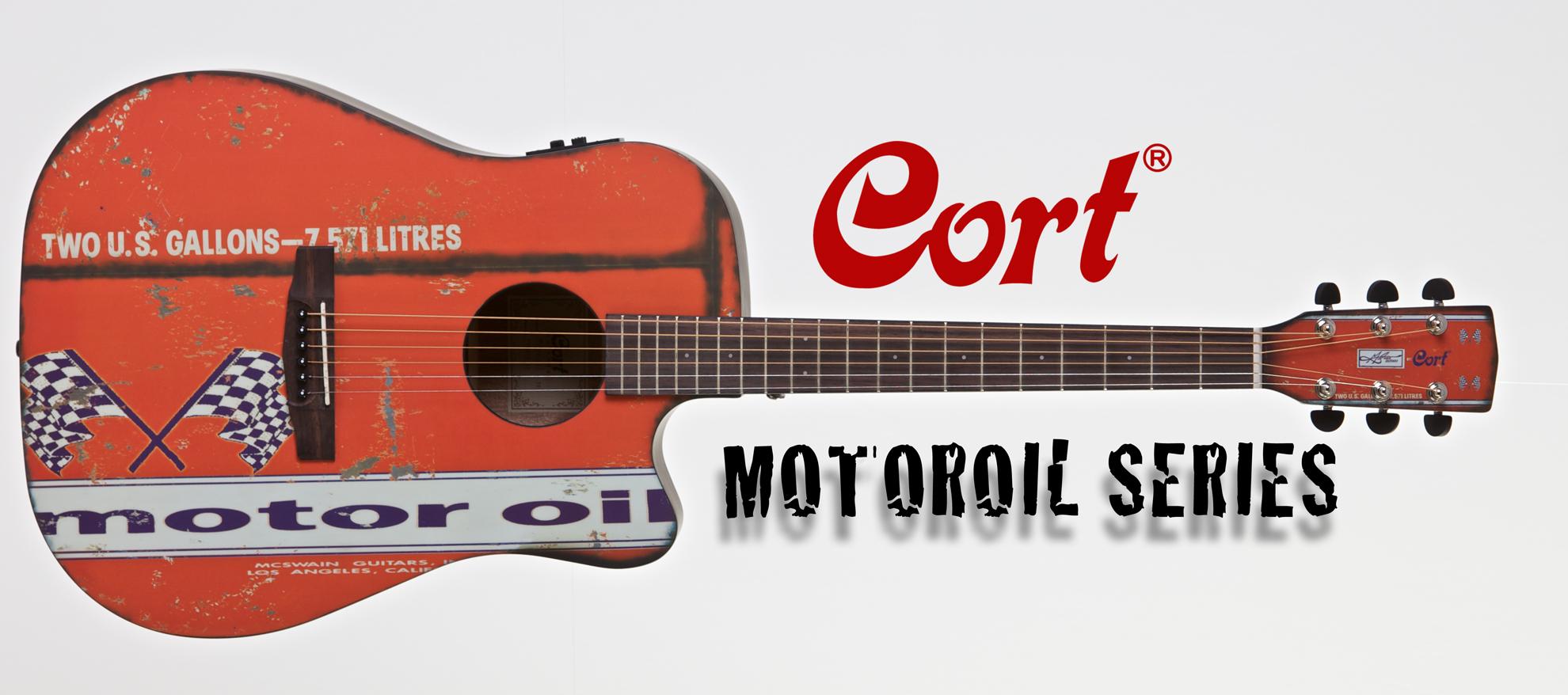 ELEKTRO AKUSTİK GİTAR, SİYAH SATİN, Cort CE304T w/ - MOTOR OIL 2 BKS