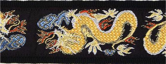 GİTAR ASKISI DOKUMA DRAGON EJDERHA  ÇİN - 44A08