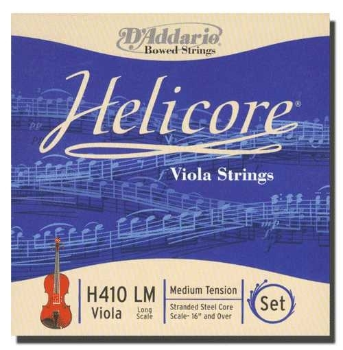 VIOLA TEL SETİ, HELICORE, LONG SCALE, MEDIUM TENSI - H410LM