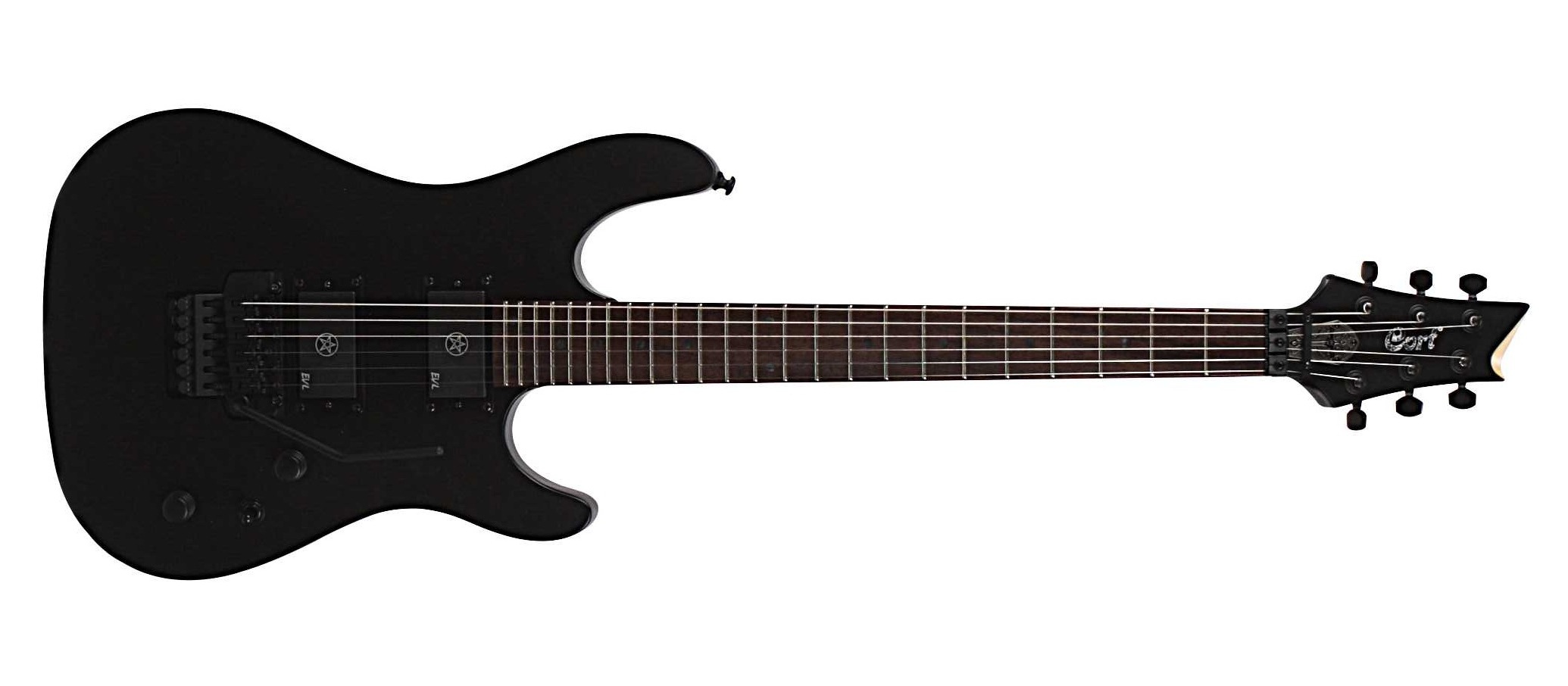 ELEKTRO GİTAR KATANA, SİYAH SATİN, EVL-COVERED BK - EVLK2BKS