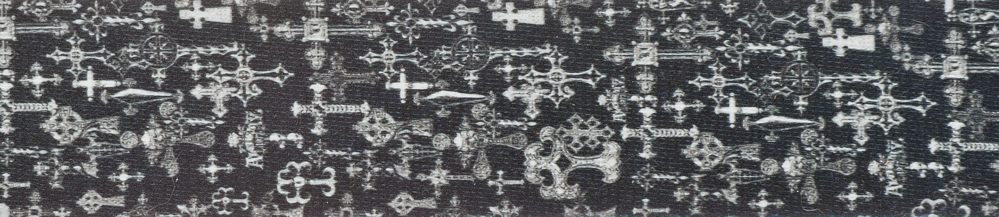 GİTAR ASKISI 50MM ALCHEMY STR-GOTHIC CROSS - 50AL02
