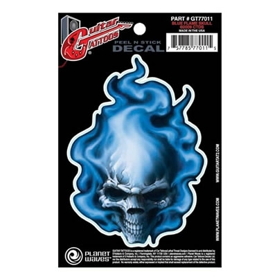 GTR TATTOO-BLUE DLAME STİCKER - GT77011