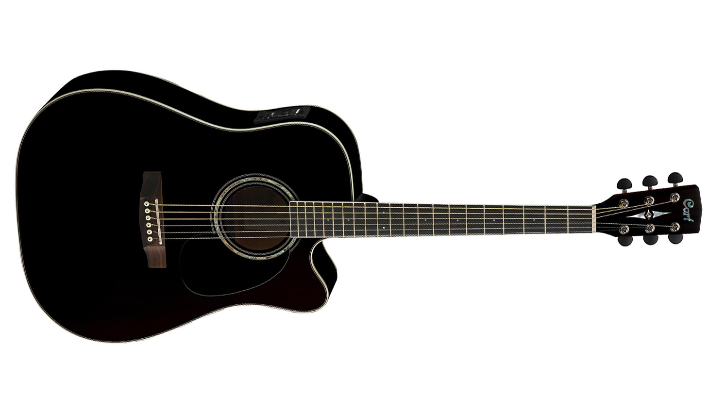 ELEKTRO AKUSTİK GİTAR, SİYAH, FISHMAN - MR710FBK