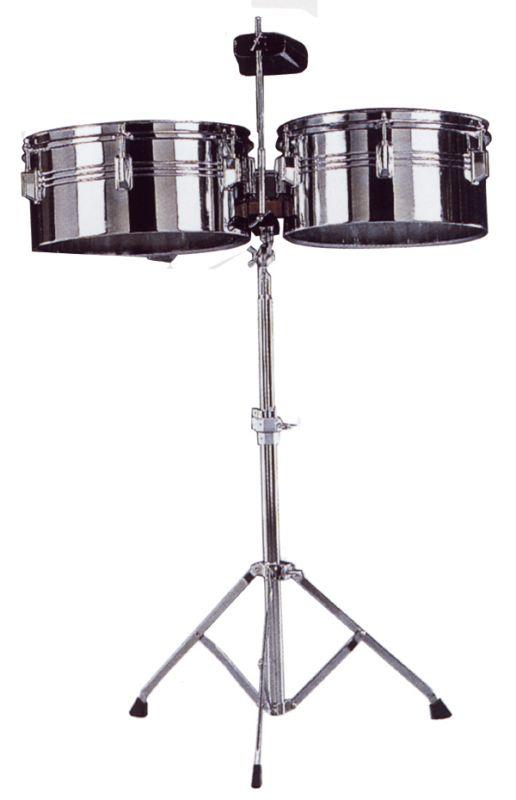 METAL LATIN TIMBALE 13&14 INCH  TAIWAN - LT156