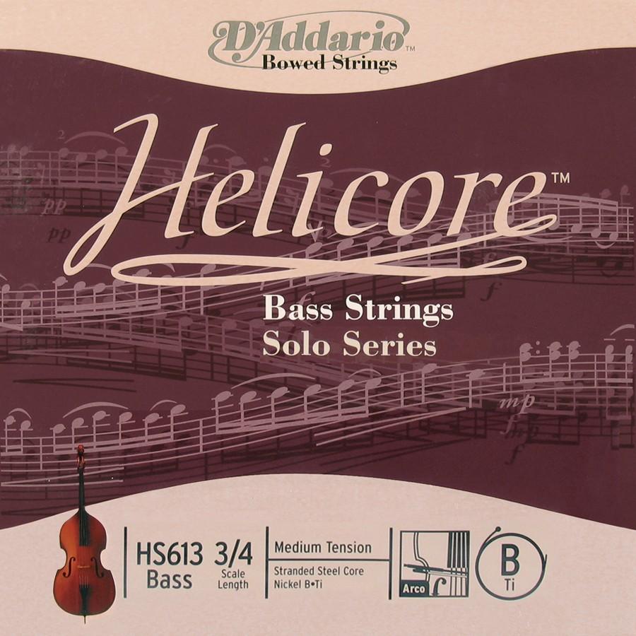 KONTRABAS TEK TEL, HELICORE, E-Mİ, SCALE 3/4, BASS - HS613