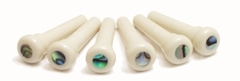 Tusq Bridge Pins Pak (60) Paua Dot - LP-1000-60
