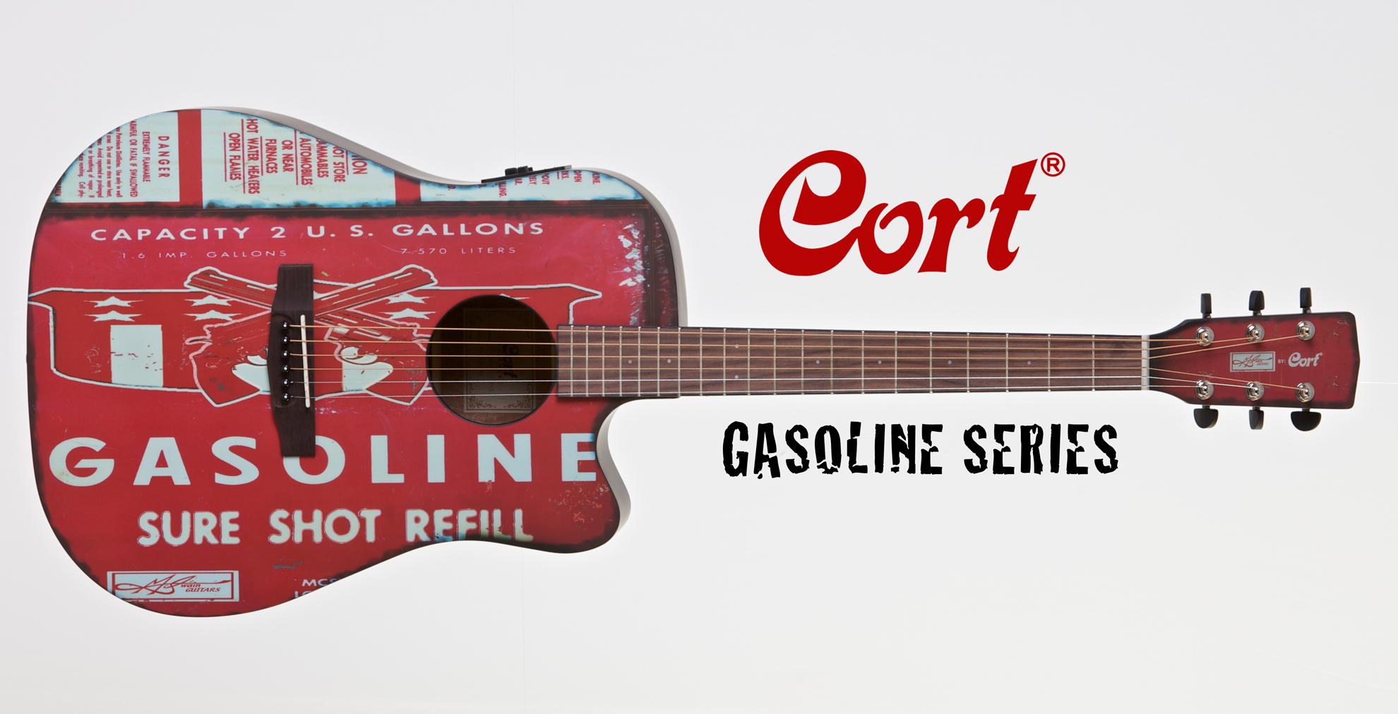 ELEKTRO AKUSTİK GİTAR, SİYAH SATİN, CORT CE304T CE - GASOLINE2BKS
