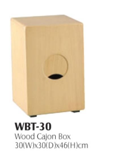 CAJON WOOD BOX 30*30*46    TAIWAN - WBT-30