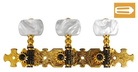 KLASİK GİTAR KULAĞI, KLASİK, 3 SAĞ+3 SOL, SET, SED - VCMH0280-PR