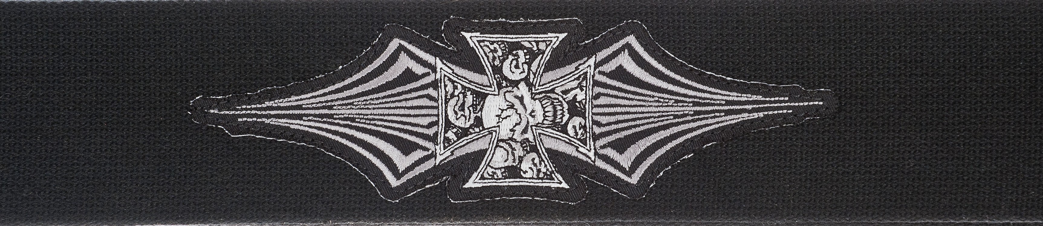 GİTAR ASKISI 64MM DOKUMA IRON CROSS  Çİ - 64P02