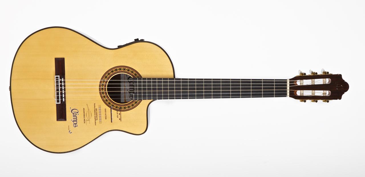 ELEKTRO KLASİK GİTAR LADİN KAPAK FISHMAN PRO BLEND - NAC4-S