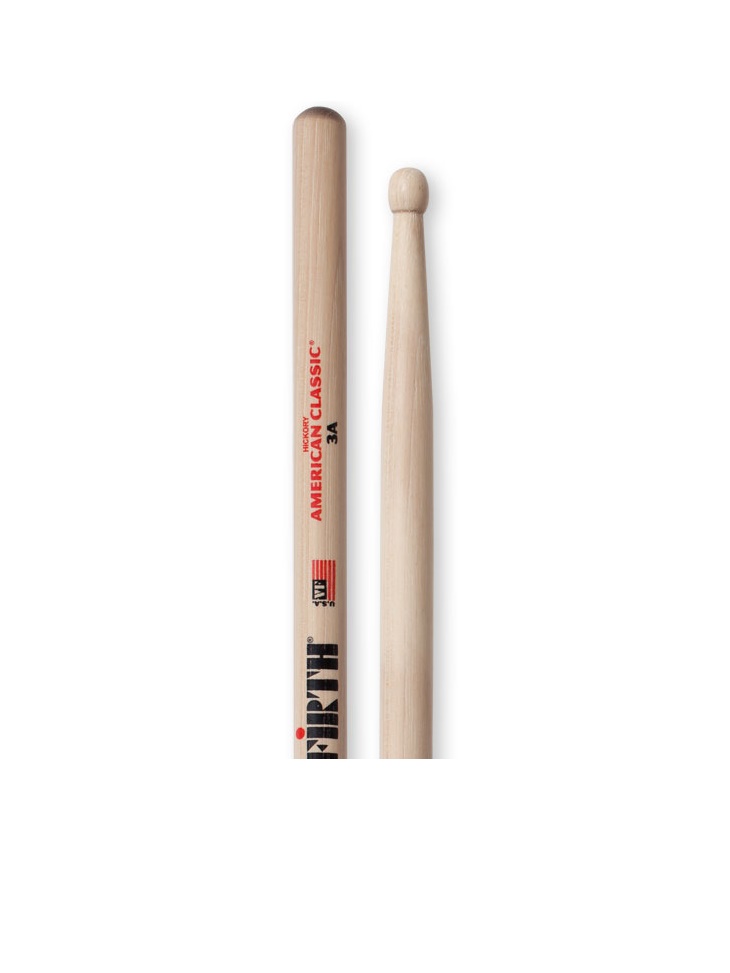 BAGET/STICK (ÇİFT), HICKORY, 0.580"x16 (3/16)", SH - 3A
