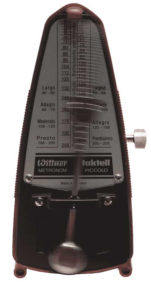 METRONOM WITTNER TAKTELL PICCOLO SİYAH - WP