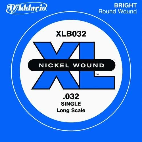 BAS GİTAR TEK TEL, (DO), XL NICKEL WOUND, 0.032 GA - XLB032