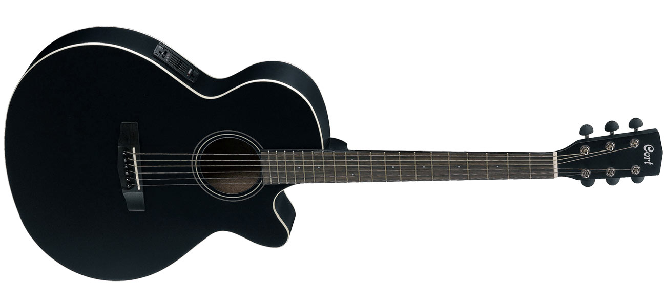 ELEKTRO AKUSTİK CUTAWAY GİTAR, SİYAH, Fishman Isys - SFX1FBK