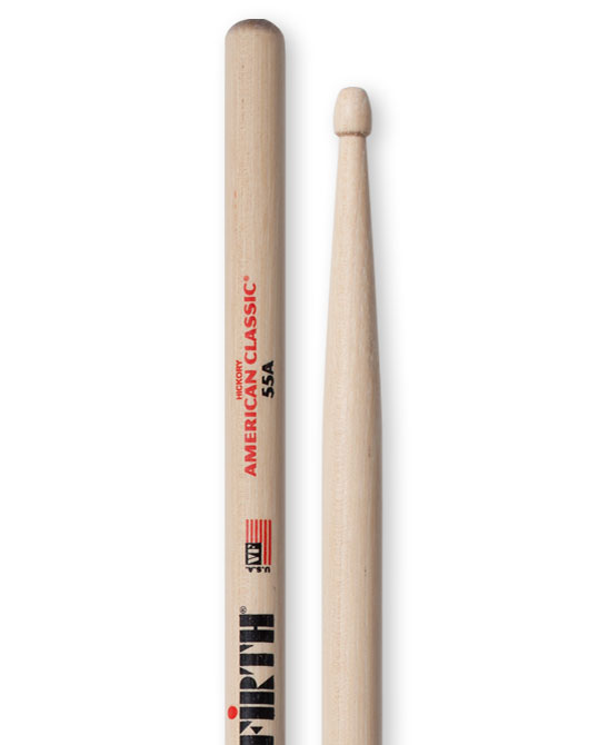 BAGET/STICK (ÇİFT), HICKORY, 0.580"x16" , MEDIUM T - 55A