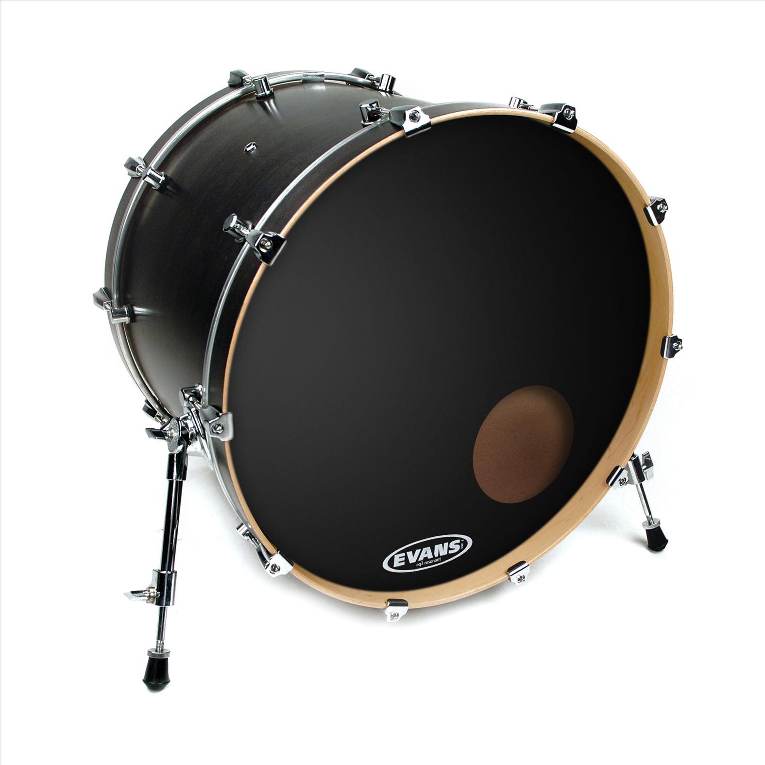 DERİ 20 RESONAT ONYX KİCK SİYAH KUMLU ÖN RİNGLİ TE - BD20RONX