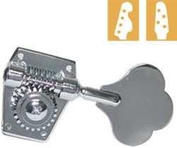 BAS GİTAR KULAĞI KROM, 4 SAĞ, 1/22 TUR - BMH1530CRR4