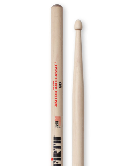 BAGET/STICK (ÇİFT), HICKORY, 0.540"x16" , MEDIUM T - 8D