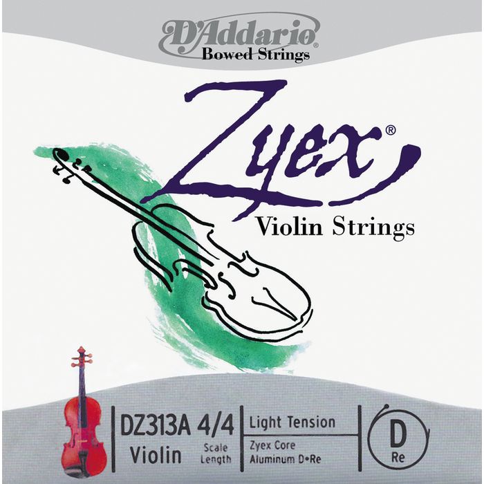 KEMAN TEK TEL, ZYEX, 4/4 , MEDIUM TENSION, (RE ALU - DZ313A