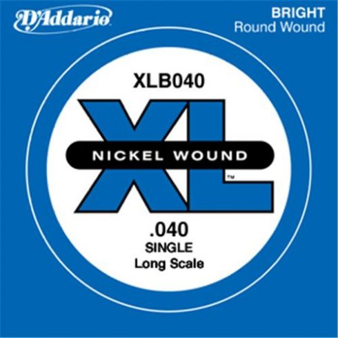 BAS GİTAR TEK TEL, (SOL), XL NICKEL WOUND, 0.040 G - XLB040