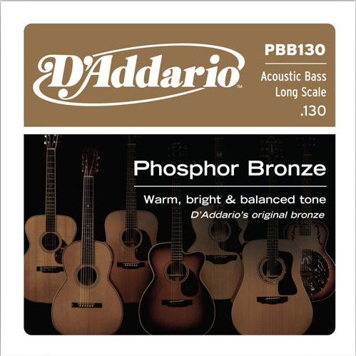 AKUSTİK BAS GİTAR TEK TELİ, PHOSPHOR BRONZE, LONG - PBB130