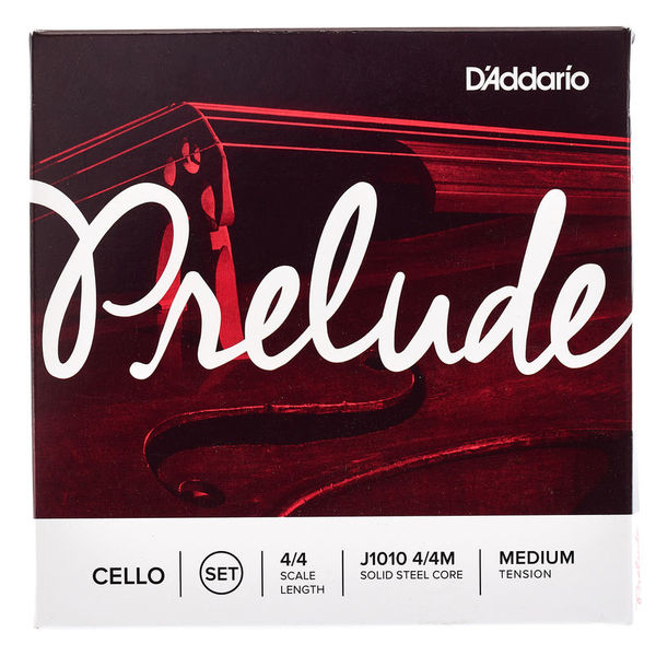 CELLO TEL SETİ, PRELUDE, 4/4 SCALE, MEDIUM TENSION - J1010