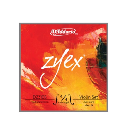 KEMAN TEL SET, ZYEX, 4/4 , MEDIUM TENSION, (RE GÜM - DZ310S
