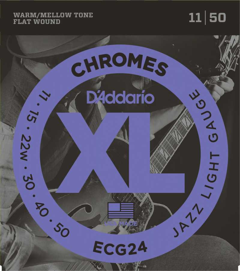 ELEKTRO GİTAR TELİ, CHROMES, 11-50, JAZZ LIGHT GAU - ECG24