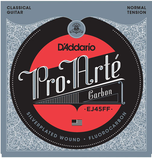 KLASİK GİTAR TEL SETİ, PRO-ARTE, CARBON TREBLES-DY - EJ45FF