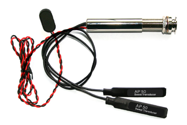 PREAMP JACK GİRİŞİ ÇİFTLİ PIEZO PICKUP - EPP-AP50D