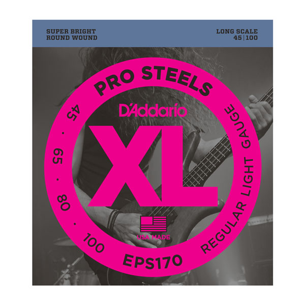 BAS GİTAR TEL SETİ, XL, 45-100, LONG SCALE, PROSTE - EPS170
