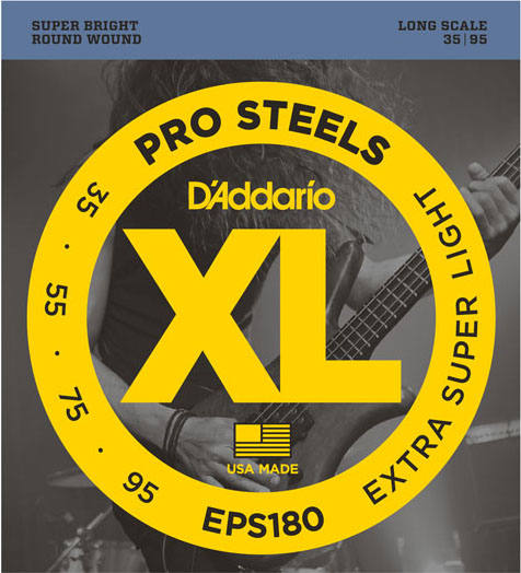 BAS GİTAR TEL SETİ, XL, 35-95, LONG SCALE, PROSTEE - EPS180