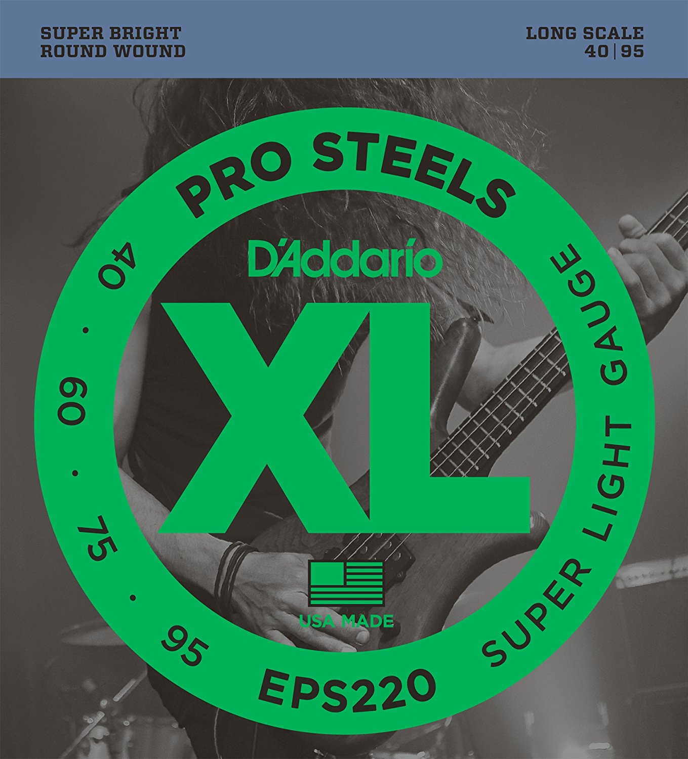 BAS GİTAR TEL SETİ, XL, 40-95, LONG SCALE, PROSTEE - EPS220