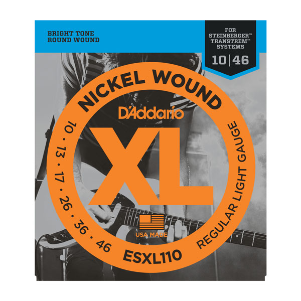 ELEKTRO GİTAR TEL SETİ, XL, 10-46, NICKEL WOUND, R - ESXL110