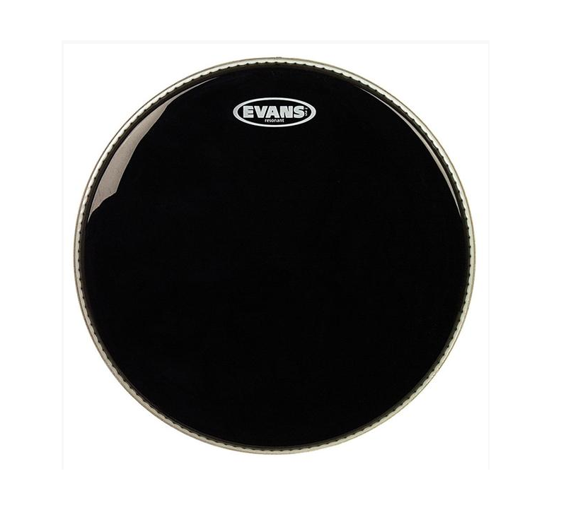 DERİ 12 RESONANT SİYAH TOM ALT CLEAR TEK KAT (7 Mİ - TT12RBG