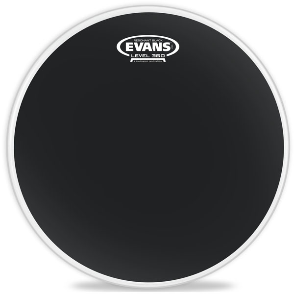 DERİ 16 RESONANT SİYAH TOM ALT CLEAR TEK KAT (7 Mİ - TT16RBG