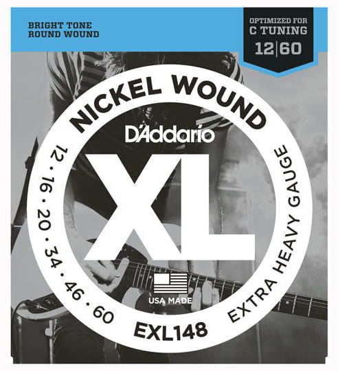 ELEKTRO GİTAR TEL SETİ, XL, 12-60,EXTRA HEAVY - EXL148