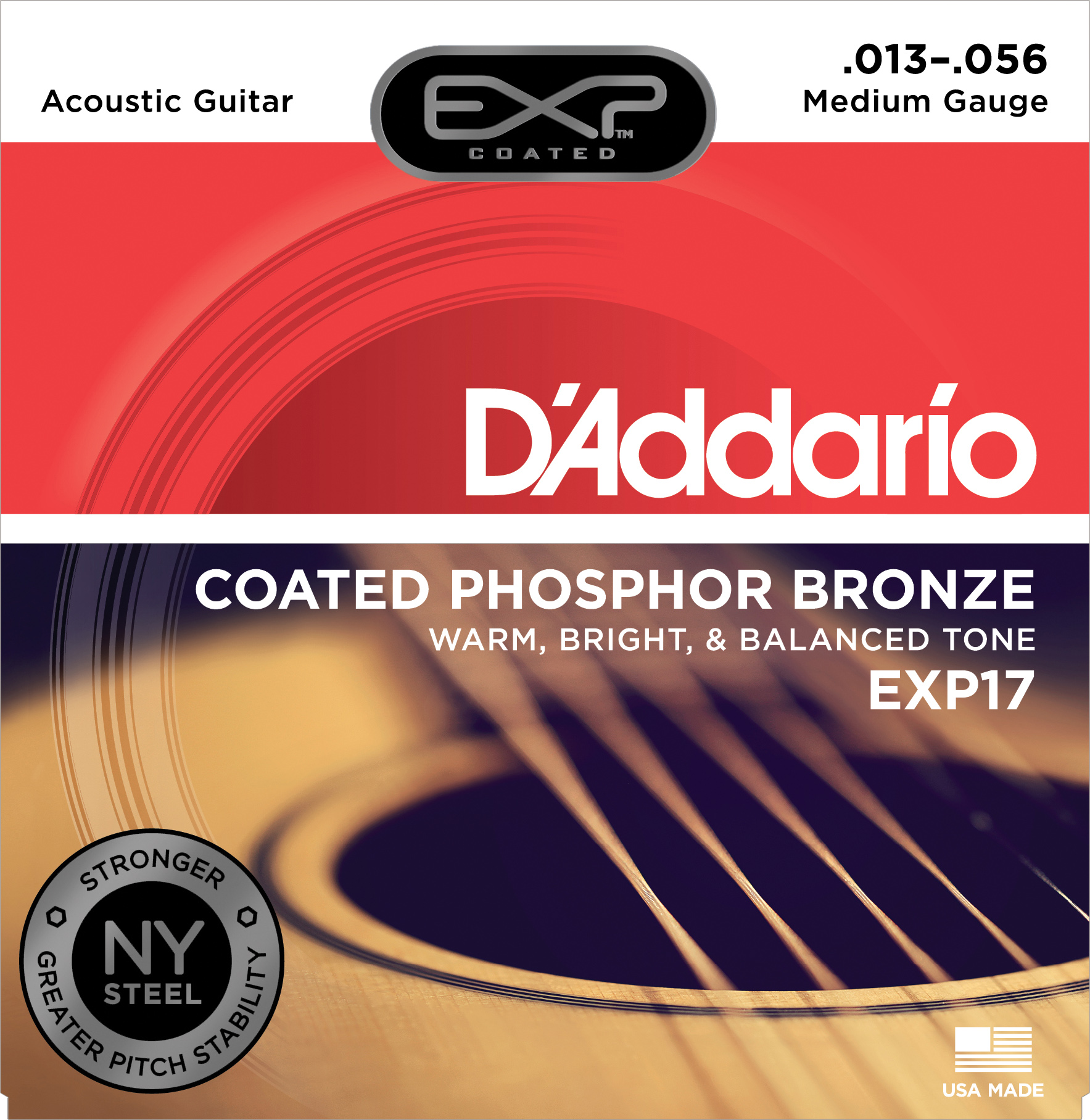 AKUSTİK GİTAR TEL SETİ, 13-56, COATED PHOSPHOR BRO - EXP17