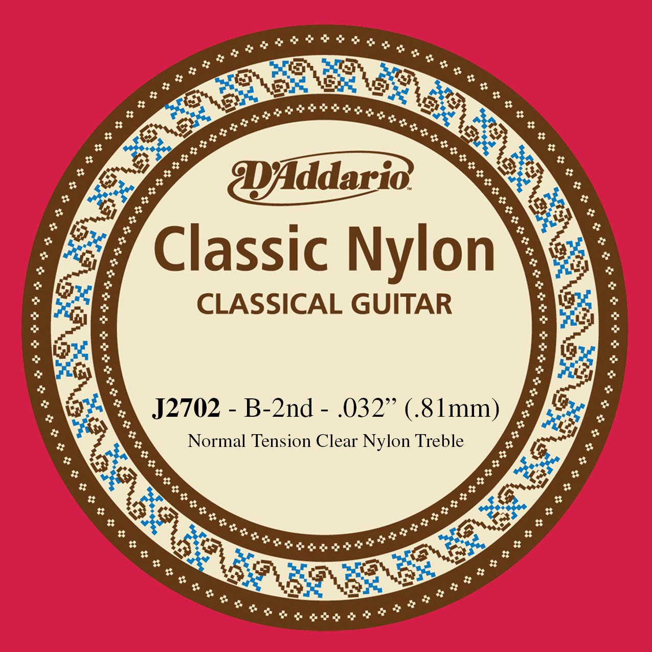 KLASİK GİTAR TEK TELİ, CLASSIC NYLON, NORMAL TENSI - J2702
