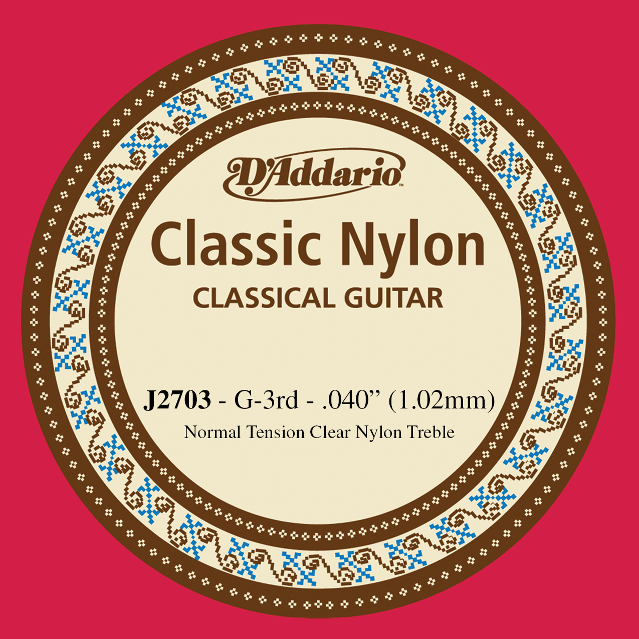 KLASİK GİTAR TEK TELİ, CLASSIC NYLON, NORMAL TENSI - J2703