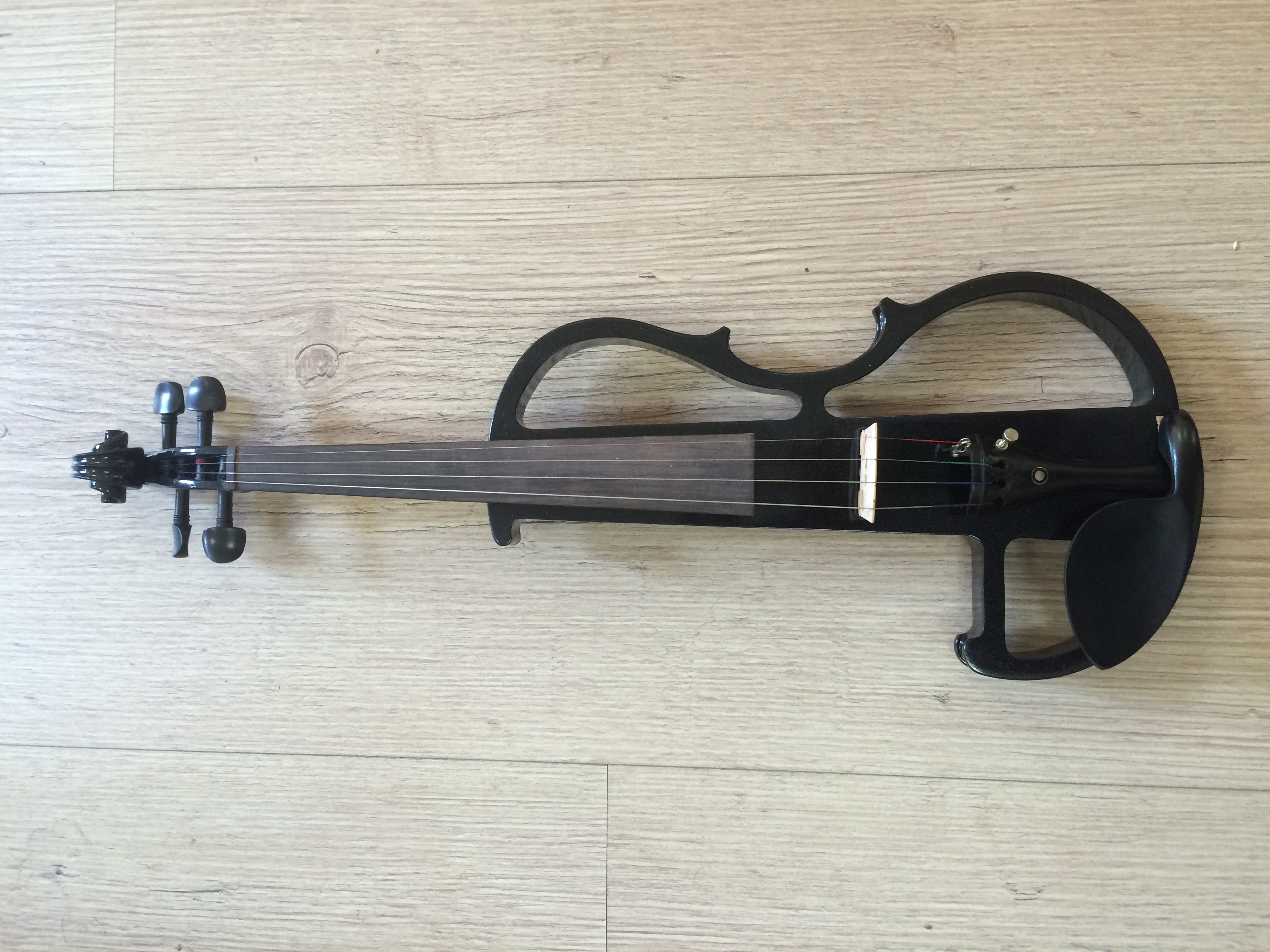 ELEKTRO KEMAN SİYAH 4/4 KUTULU:VISUAL ARTS VIOLIN - KNG DSZB-0017B
