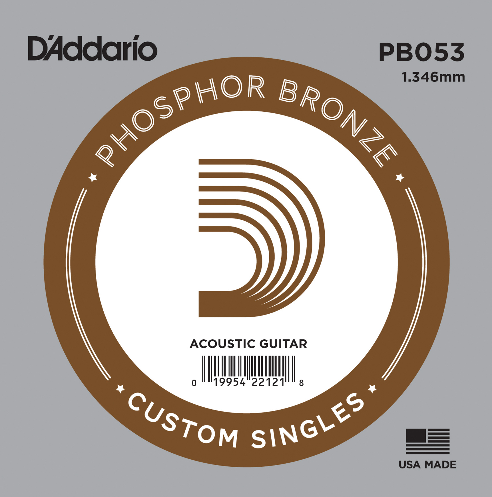 AKUSTİK TEK TEL, PHOSPHOR BRONZE WOUND, (Mİ), 5Lİ - PB053