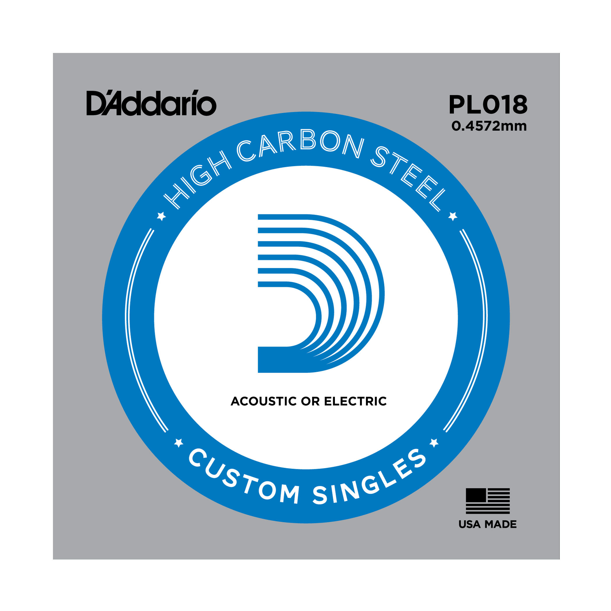 ELEKTRO VE AKUSTİK TEK TEL, G-(SOL), HIGH CARBON S - PL018