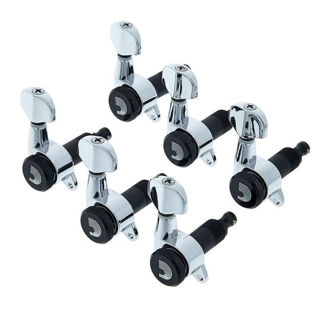 ELEKTRO GİTAR KULAĞI TEK SIRA MACHINEHEAD KROM 6 A - PWAT6R1