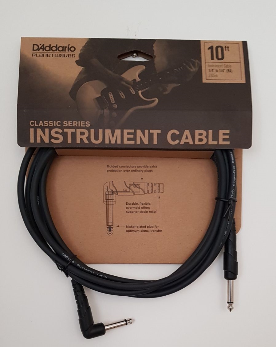 GİTAR KABLO 10 İNCH CABLE RİGHT ANGLE - PWCGTRA10